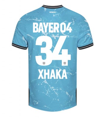 Bayer Leverkusen Granit Xhaka #34 Tredje Tröja 2023-24 Kortärmad